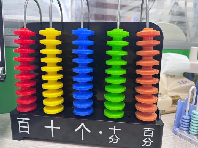 小學(xué)老師數(shù)學(xué)雙色大號(hào)豎式計(jì)數(shù)器三五九檔數(shù)位教學(xué)演示用教師教具計(jì)算